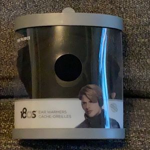 180s Tec Fleece Black Ear Warmers Adjustable